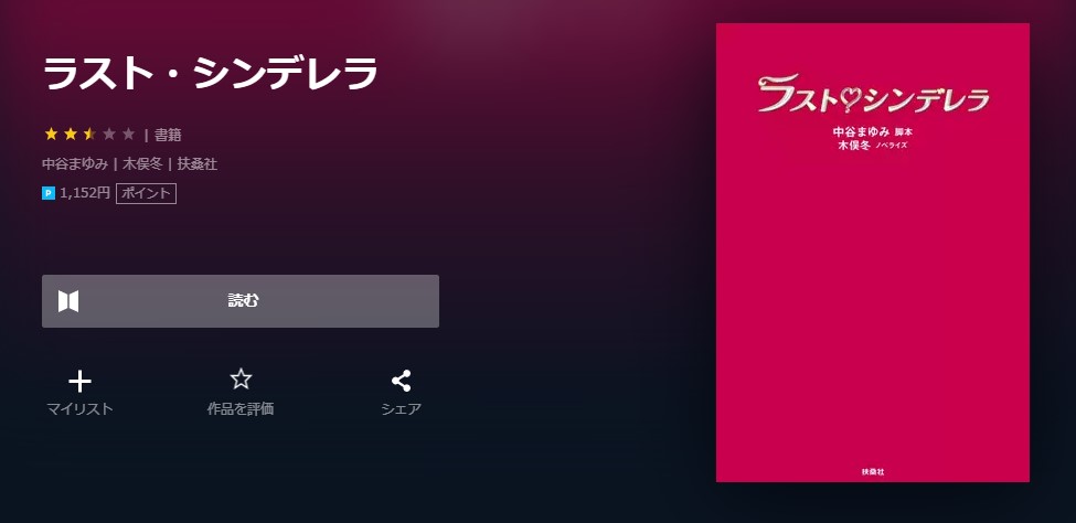 篠原涼子主演 ラストシンデレラ を無料で視聴できる動画配信サイトはある ななこずvod